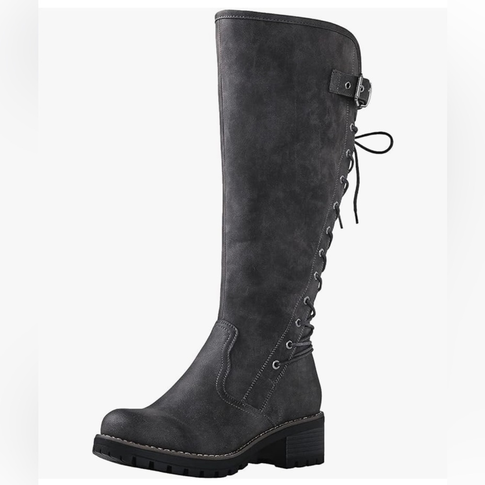 Black Women's Knee-High Boots